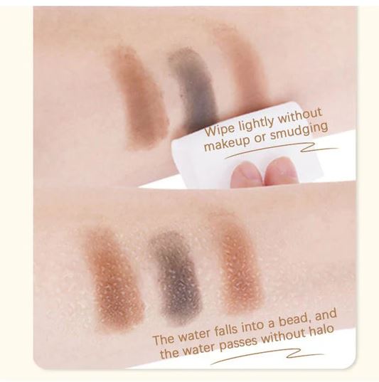 Peony 2 in 1 Hairline Cream Powder with 3 Extra Eyebrow Stencils
